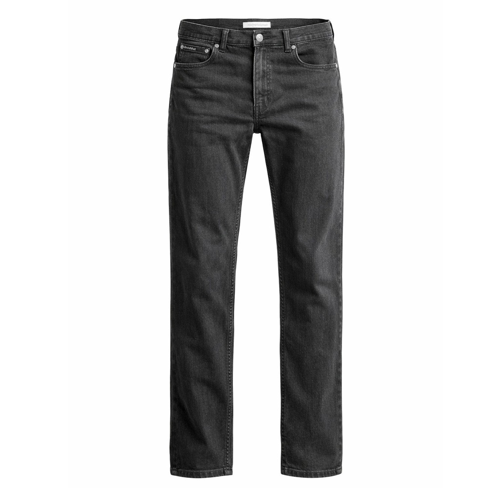 Calvin Klein Mens Slim Straight Fit Denim Jeans 36x29 Black Cotton Blend Classic